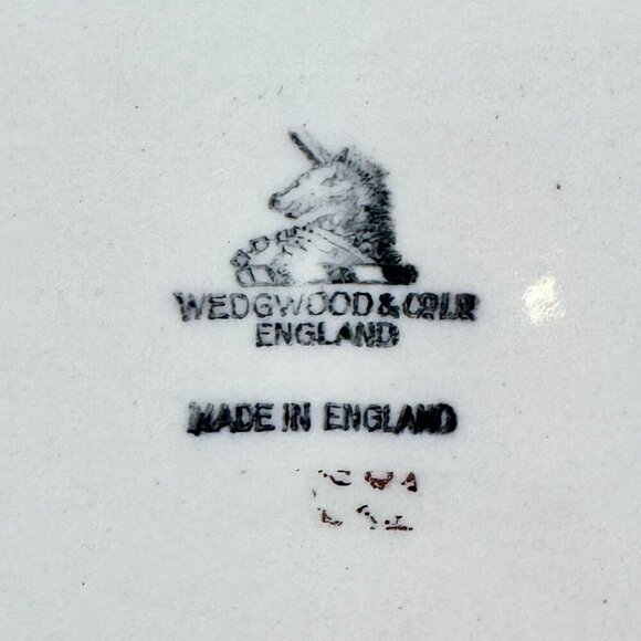 1940s Wedgwood Rectangular Bone China Tray - Picture 5 of 8